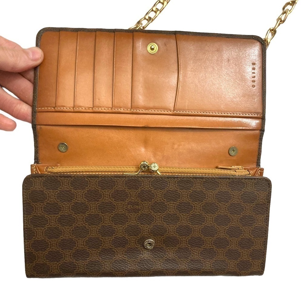 Celine authentic wallet crossbody bag - Picture 12 of 14